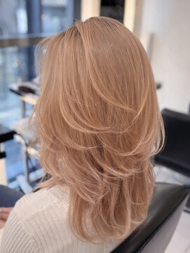 エアー 銀座タワー(AIR) ミディアムレイヤー/ハイトーンカラー/上品レイヤー