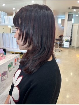 リミックス 田川店(Remix) 顔回りレイヤー/10代/20代／30代/40代/福岡美容室/福岡美容院