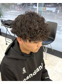 MEN’S HAIR/スパイキーショート/ピンパーマ/藤沢美容院