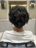 麻布十番/メンズパーマ/ツイストスパイラルパーマ/理容室/床屋