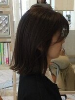 アシャ ヘアー ソリューション 神戸店(asha hair solution)&nbsp;イメチェン/ピンクベージュ/アンブレラカラー/前髪/摂津本山