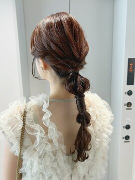 トリッカ 代官山(tricca) ヘアセット/編みおろし/結婚式/お呼ばれ