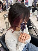 トーキョー オタクヘアー(TOKYO OTAKU HAIR) にじさんじ/佐伯イッテツ ミディアムウルフ インナーカラー