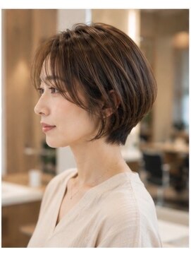 アースオーセンティック 小平店(EARTH Authentic) 丸みショートボブ