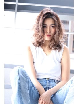 ヘアサロンエム 川越(HAIR SALON M) バレイヤージュウェーブ