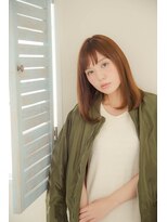 美容室 アモール(amor) 大人ワンレンカジュアル　ミディアム