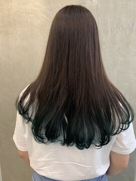 モードケイズブリエ(MODE K's Briller) エメラルドグリーングラデーション