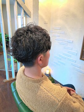 リンネ ヘアサロン(linne hairsalon) ソフトツーブロックONパーマ