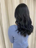 ヘアアンドメイクグラチア(HAIR and MAKE GRATIAE) 暗髪　ブルーサファイア