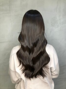 ジーナ 船橋(Zina) 小顔セミウェットウェーブピンクベージュハイライトカラー