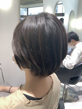 アフロディーテ ギンザ 秋葉原店(APHRODITE GINZA) 前髪/マチルダボブ/ピンクベージュ/インナーグレージュ/秋葉原