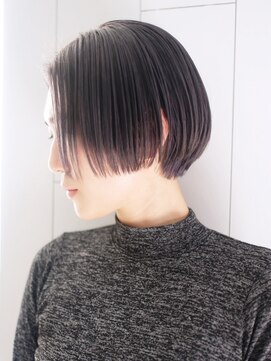 アイティーバイアルバム 藤沢店(IT by ALBUM) グレーショート_カーキグレージュマッシュショート_ba322562