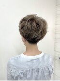 【BelleCoupes】平田澄香  刈り上げマッシュショート ハイライト