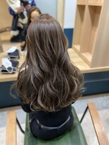 ヘアサロンアンドヘアメイクディー(hair salon hair make D)&nbsp;仙台D　韓国風アッシュベージュ×ヨシンモリstyle