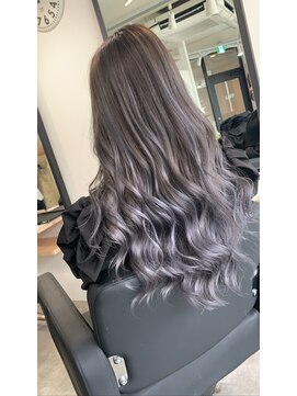 ラフ 難波店(LAFF) #黒髪#ボブルフ#ネビージュ#小顔#ワンレン