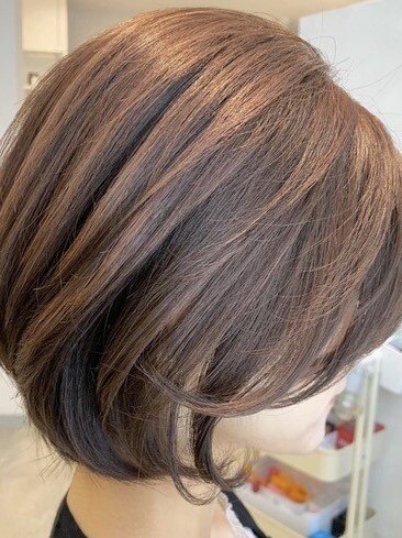 カラーリング・白髪染め KOBE カラーリング・白髪染め KOBE 神戸伸佳/白髪ぼかしハイライト/インナー