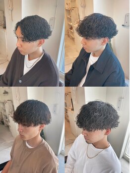 シリー(SILLY)の写真/360度シルエットが綺麗な《波巻きスパイラル》や、無造作な質感の《ツイストスパイラルパーマ》が人気◎