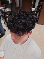 グルーマーズトウキョウ(GROOMER/S TOKYO)&nbsp;【GROOMER/S 丸山】 ツイストスパイラルパーマ スペインカール