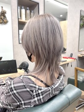 リベストバイジェービー 稲毛(li best. byjb) ピンクベージュ/インナーグレージュ/マチルダボブ/前髪【稲毛】