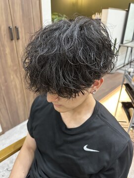 ウォルク(WOLK) 波巻きパーマ/マッシュスタイル/束感パーマ/メンズスタイル