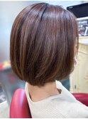 20代30代40代大人可愛い大人3Dカラー透け感ミディアム立体感