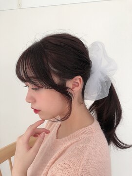 マリポサ(Mariposa) 顔まわりおくれ毛カット