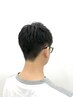似合わせカット+眉カット