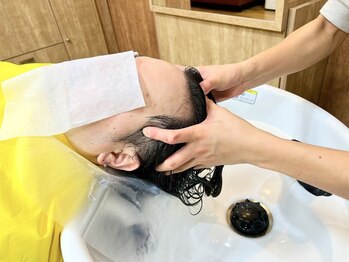 モガミ(MOGAMI)の写真/新商品&新メニュー!育毛促進・白髪の方にお勧めの"エンハンシングビバシティ"を使ったプレミアムヘッドスパ