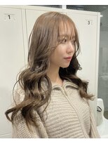 ジーナ オモテサンドウ(XENA)&nbsp;ケアブリーチ×ケアカラー×ハニーベージュ（表参道）