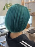 ケアブリーチダブルカラーインナーカラーハイトーン髪質改善