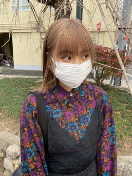 イノセンス 西宮北口店(innocence) ブリーチ1回のベージュカラー