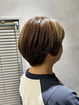 リアンヘアー(Lian hair) 【Lian hair】ハイライトショート-2　~西新/藤崎~