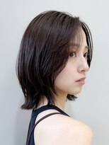 ロンド ロワール 門前仲町(Lond Loire)&nbsp;ボブショートボブ縮毛矯正ベージュグレージュ門前仲町