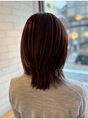 レイヤーカットでまとまり、扱いやすいヘアに♪
