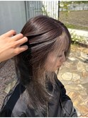 透明感カラー/チョコレートブラウン/艶髪