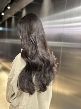 ペレ 栄店(PELE) ホワイトグレージュ/デジタルパーマ/チェリーブラウン/栄