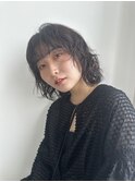 ミディアムボブパーマ
