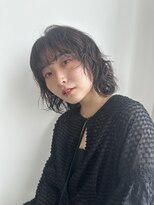 エクリフルール(equri fleur) ミディアムボブパーマ