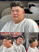 サンアンドマーリィズバーバー 駅前店(SON&MARLEY'S BAR BER)&nbsp;極道パーマ/本厚木/メッシュ/たぬき