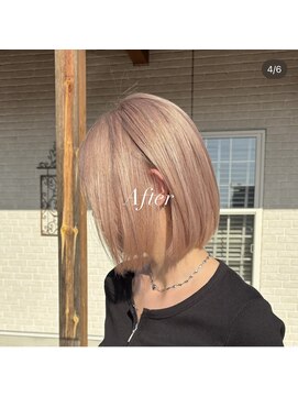 アボックス(abox) ミルクティーベージュ