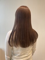 サラビューティーサイト 九大学研都市店(SARA Beauty Sight)&nbsp;くすみベージュ/透明感/秋カラー/フェミニンロング/20代30代