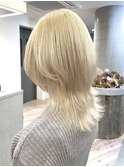 池袋ブリーチミルクティーベージュヘーゼルベージュグレージュ
