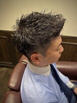 バレス 田町(BALES)&nbsp;ツイストピンパーマフェザーアップスタイル