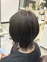 アヤラ オーガニックアンドスパ 東船橋店(AYALA) 【江添茉友】ウルフカット/アッシュカラー/赤み消しカラー