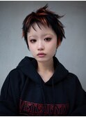 【GEEKS渋谷】バズカット/デザインカラー/レイヤーショート/小顔