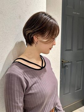 ケンジサナンド(KENJE Sanando) 大人ショート/ベージュ/艶カラー