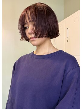 ゾーイダイミョウ(ZOEY daimyo) 大名 ブリーチなしダブルカラー ミニボブ