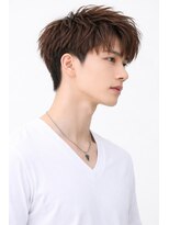 ヘアー リラックス 風香(HAIR RELAX)&nbsp;メンズカットセンターパート【前髪サイドの縮毛矯正】太白区富沢