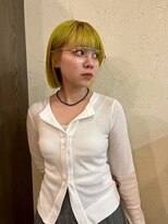 バディヘア アムル(BUDDY HAIR amour) 【栄 矢場町 大須】ハイトーン/春カラー/切りっぱなしボブ