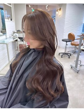 セヴン 溝の口店(ceaven) 韓国巻き明るめブラウンカラー